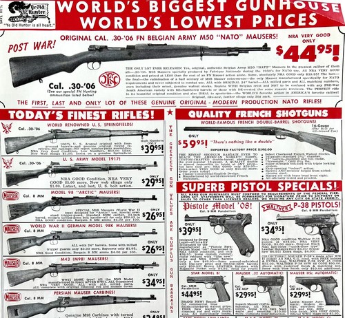 Hunters lodge mauser 1964 - lodge,