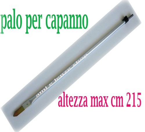 Palo per capanno asta - palo,